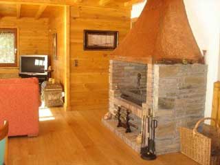 Living room chalet